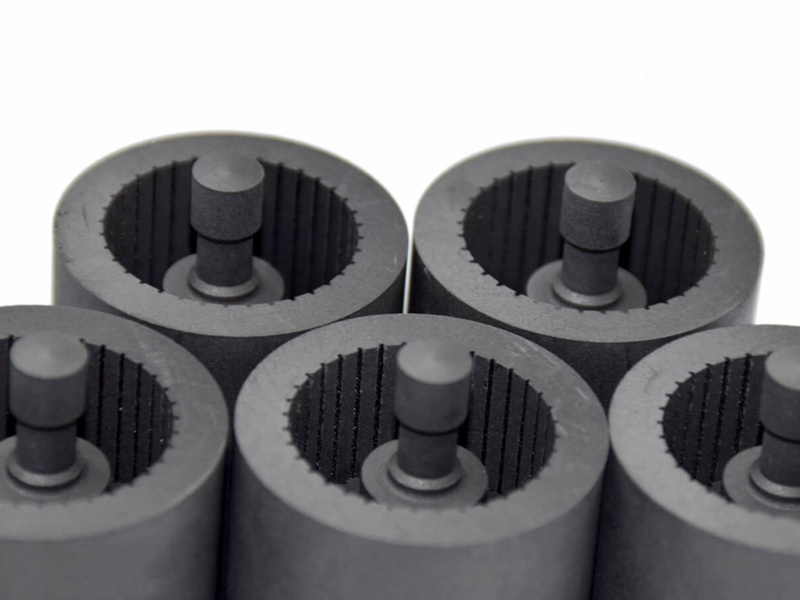 Graphite mold processing characteristics