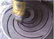 Graphite Casting Process Of Double Curvature Blade Titanium Impeller
