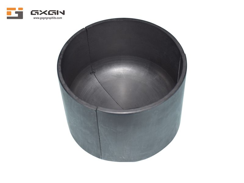 graphite crucible for melting metal