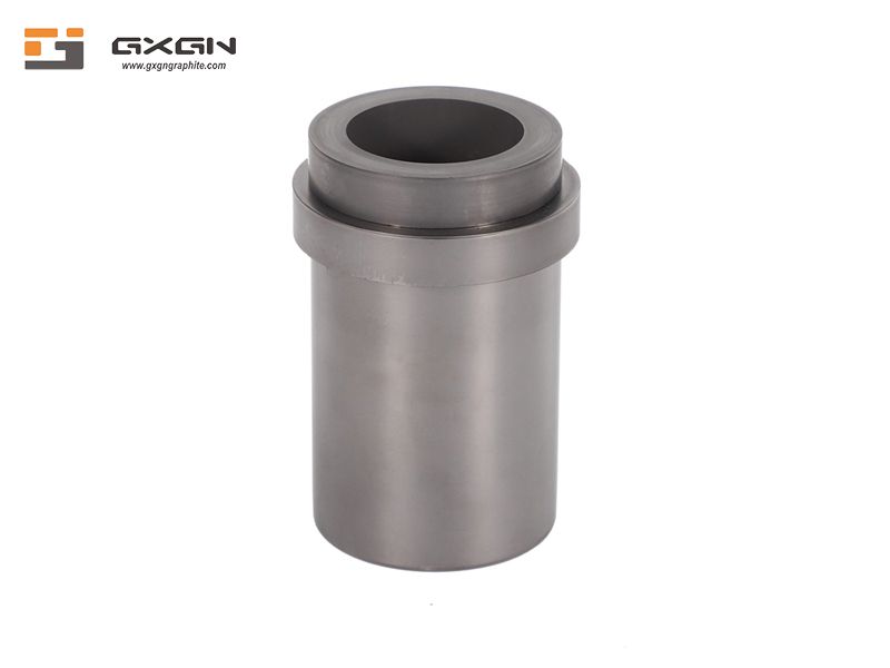 High Grade Industrial graphite crucible with collar for jewelry making gold silver brass precious metal melting cast