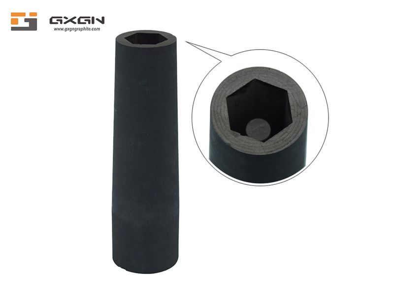 Graphite die for copper tube horizontal continuous casting of non ferrous metals