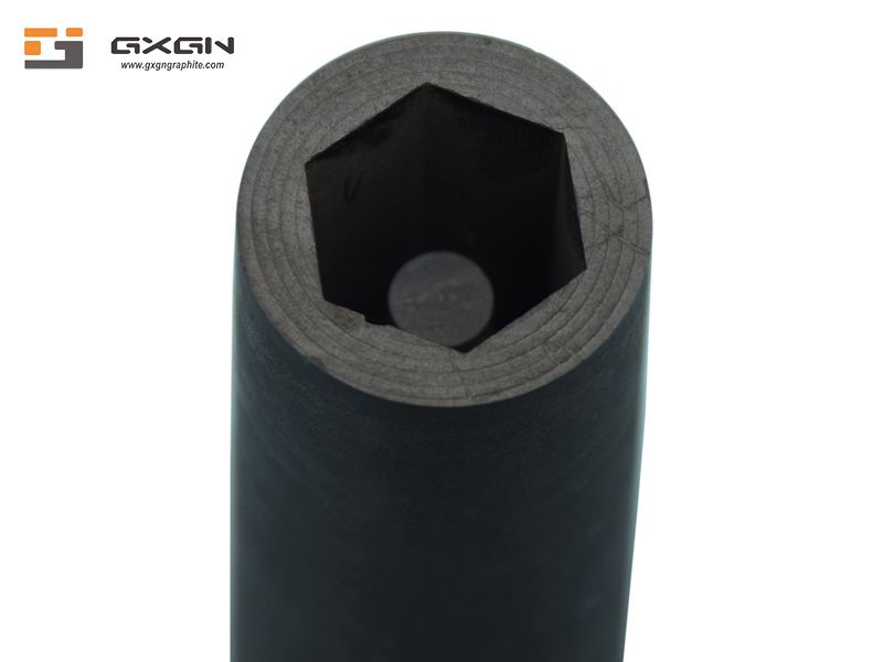 Graphite die for copper tube horizontal continuous casting of non ferrous metals