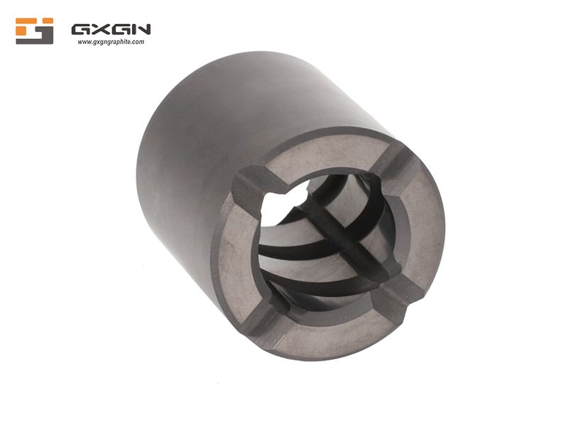 OEM ODM accepted customized graphite nuts seal ring parts graphite bearing