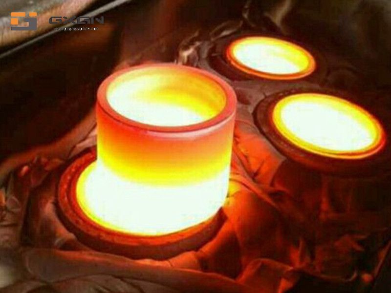 Gasification graphite crucible for vacuum coating aluminum zinc